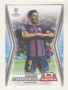 2023 Topps Día Internacional de la Tarjeta Codificante UEFA NTCD-S8 ROBERT LEWANDOWSKI Polonia - Imagen 1 de 2