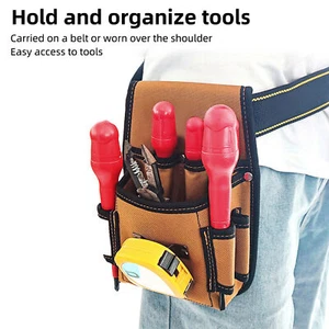Electrician Tool Bag Keep Organized Prevent Damaged Professional Electrician - Picture 1 of 24