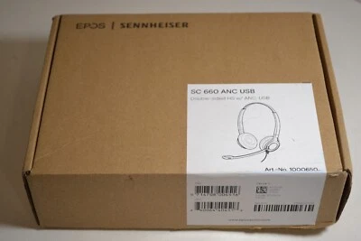 EPOS | SENNHEISER SC 660 ANC USB Double-Sided HS w/ANC. USB SCWH24 FW34 - Image 1 of 4