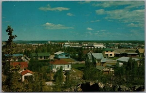 Postcard Yellowknife Northwest Territories View of the Town Great Slave Lake - Bild 1 von 2