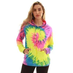 just love brand tye dye hoodie size: medium - Picture 1 of 4
