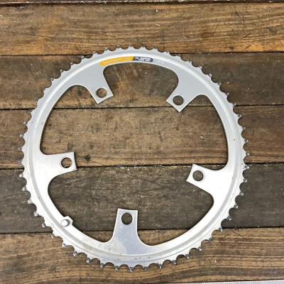 Vintage Shimano Chainring 53 Tooth 130 BCD SG Silver 53t 7s Alloy 90s 105 B1 - Image 1 of 4