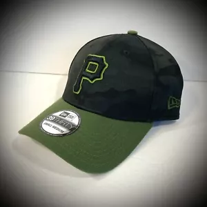 SOMBRERO PIRATAS PITTSBURGH negro verde camuflaje camuflaje nueva era 39Thirty ELASTIZADO S/M - Imagen 1 de 7