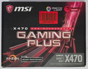 Scheda madre MSI X470 Gaming Plus Socket AM4 DDR4 Desktop Gaming ATX - Foto 1 di 9