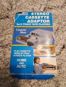 Adaptador de casete estéreo Kraco vintage para reproductores de cinta de 8 pistas KCA-7B - Imagen 1 de 6