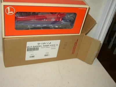 Lionel Barrel Ramp 6343  Kids Club 1999 19773 NEW NIB W/ shipper - Image 1 of 3