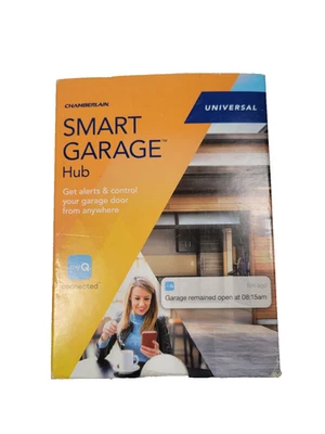 Chamberlain MyQ Smart Garage Hub Black - Image 1 of 4