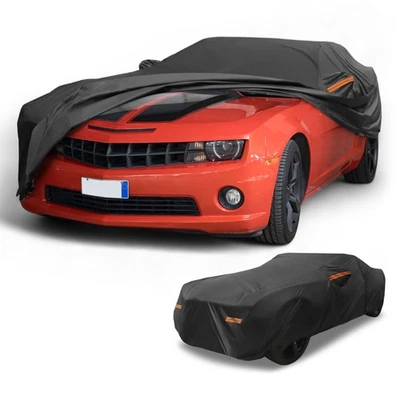 Housse De Voiture Étanche En Extérieur Protection Pour Chevrolet Camaro - Photo 1/4