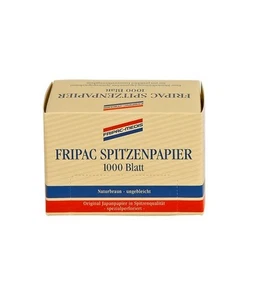 Fripac Medis Spitzenpapier 75 x 55 mm naturbraun, 1000 Blatt - Picture 1 of 1