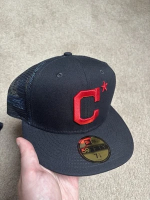 CLEVELAND GUARDIANS NEW ERA 2022 CHAPÉU ALL STAR GAME RARO IMPRESSÃO ERRADA ÍNDIOS C 7 1/8 - Imagem 1 de 2