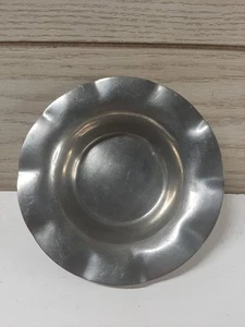 Scalloped Pewter Bowl Essex P101- 5 3/4"× 1 1/4" - Picture 1 of 4