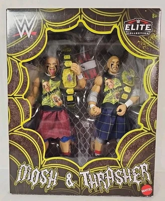 NUEVO WWE Elite Headbangers Mosh & Thrasher Figura Paquete de 2 Mattel Foto 1 de 3