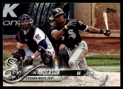2018 Topps #252 Tim Anderson - Image 1 of 2