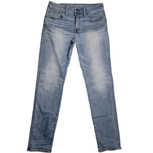 American Eagle Men’s Jeans 32x34 AirFlex Temp Tech Light Wash Denim Relaxed Fit - Picture 1 of 6