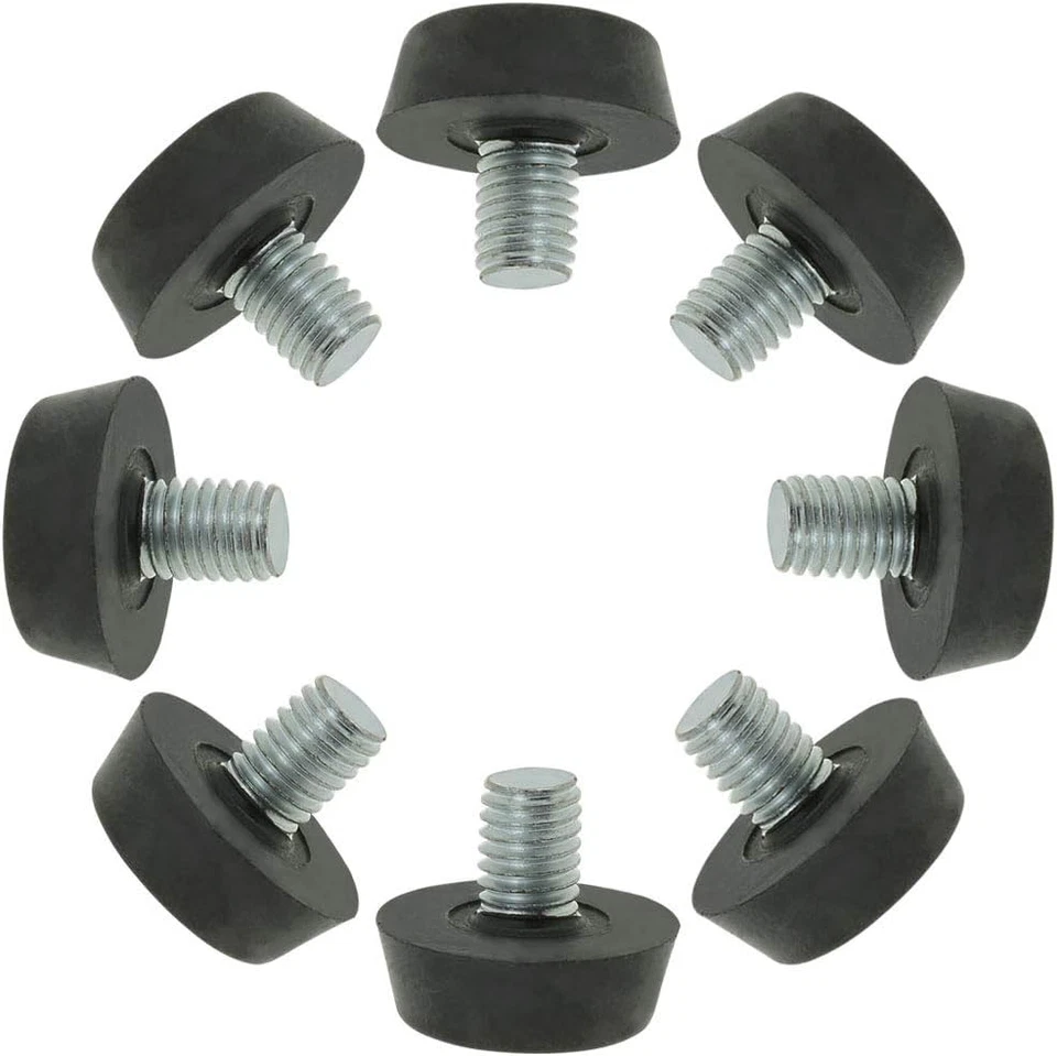Uxcell Metric M8 .25 Furniture Glide Leveling Feet Adjustable Leveler Floor P