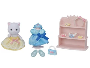 Sylvanian Families Muñeca Moda Conjunto de Vestir F-16 Época Princesa Juguete Japón - Imagen 1 de 8