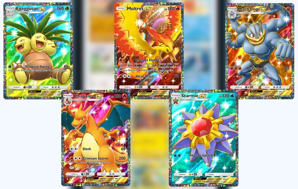 Digital Cards Pokemon TCG Pocket EX - 2 Stars - Pick what you need - Eng Version - Image 1 of 1