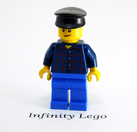 LEGO 2013 Villy Thomsen Truck Driver Minifigure Inside Tour Exclusive (4000008)