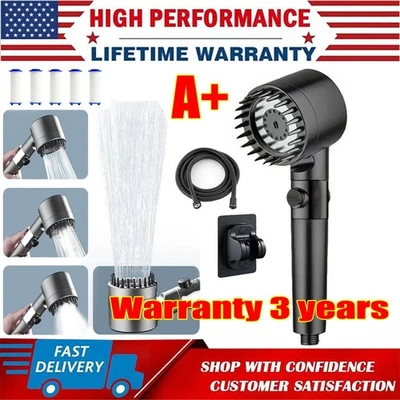 Drivse Iondrops Showerhead with Filters for Hard Water Handheld off Switch New - Image 1 of 4