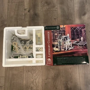 Dept 56 Literary Classics THE GREAT GATSBY WEST EGG MANSION 1999 **No Book** - Picture 1 of 11