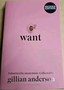 Signiertes Buch - Want von Gillian Anderson Neues gebundenes Buch - Bild 1 von 3