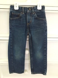 Arizona Jean Co Relaxed Adjustable Waist Size 4 Regular Boys Kids - Picture 1 of 5
