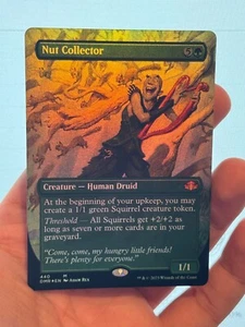 1X FOIL Nut Collector BORDERLESS MINT MTG Magic DMR Squirrels Commander EDH - Bild 1 von 4