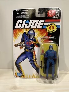 GI Joe Cobra Enemigo Cobra Líder Nombre en Código: Figura Comandante Cobra Hasbro Nuevo - Imagen 1 de 8