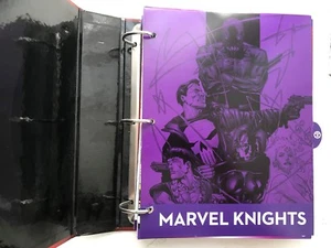 MARVEL FACT FILES FIRST 155 ISSUES OF MARVEL KNIGHTS EAGLEMOSS MAGAZINE + BINDER - Imagen 1 de 7