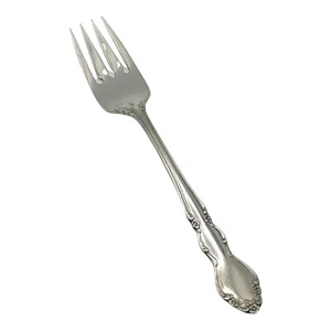 Vintage Oneida Satin Dover Edelstahl glänzend individuelle Salatgabel 2000-2016 - Bild 1 von 6