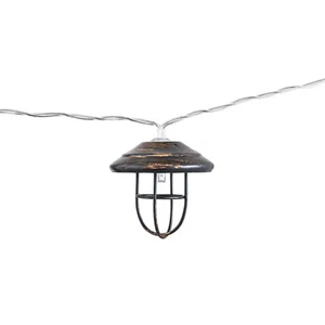Litecraft Mini Lantern String Lights LED Solar Power Fitting - Copper Clearance - Picture 1 of 3