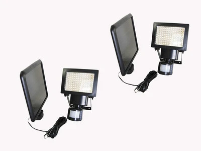 2-Pack 108 SMD LED Outdoor Solar Powered Motion Sensor Security Light - Retail - Image 1 of 4