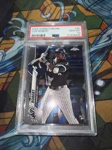 2020 Topps Chrome Luis Robert Chrome Flagship Rookie PSA 10 RC Gem Mint! - Picture 1 of 2