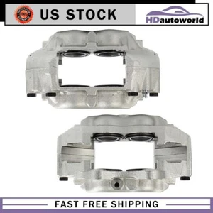 Par de pinzas de freno delanteras izquierda para 1974 1975 76 77-1987 Jaguar XJ6 - Imagen 1 de 7