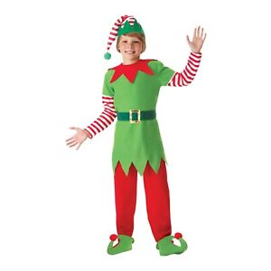Amscan Santa's Kleine Helfer Elfe Kinder Weihnachten Urlaub Kostüm 84079X