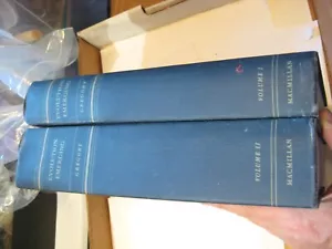 Vintage Set of 2 Vol Evolution Emerging W.K. Gregory Macmillan 1957 2nd Pr - Foto 1 di 12
