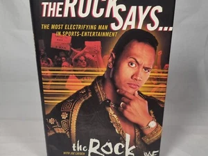 the rock says book First Edition - Picture 1 of 5