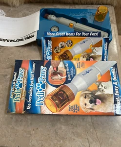 NEW In Box: Pedi Paws Pet Nail Trimmer Battery Powered Fast, Easy & Gentle! - Picture 1 of 6