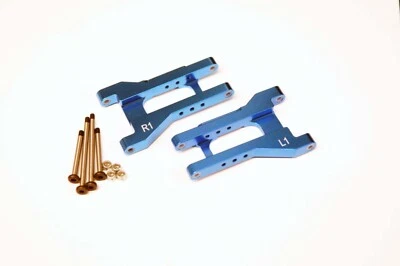 STRC ST2750-1B TRAXXAS DRAG SLASH BLUE ALUMINUM Rear A  ARMS 1 Deg. Toe-in - Image 1 of 4