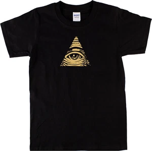 Eye of Providence T-Shirt - Illuminati, Allsehendes Augensymbol, versch. Farben - Bild 1 von 9