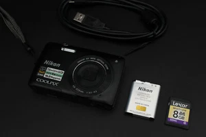 Nikon COOLPIX S4200 16.0 MP Touch Screen Digital Camera - Black - Picture 1 of 8