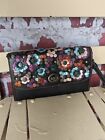 Coach Leather Sequined Flower Handbag Pre Owned