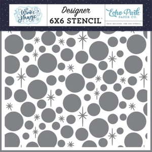 Plantilla de papel Echo Park WINTER MAGIC 6x6 - Snow Magic - Imagen 1 de 1