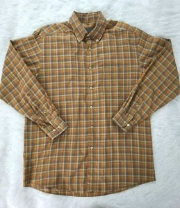 Talbots Shirt Men's Medium Multicolor Button Down Long Sleeve Cotton - Picture 1 of 9