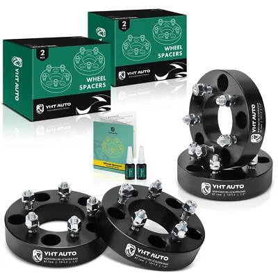 4x 5x135 a 5x4.5" Adaptador de rueda M12x1.5 tacos 87.1mm 1.5" para Ford F150 Lincoln Foto 1 de 4