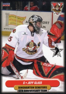 2006-07 Binghamton Senators 5th Anniversary - JEFF GLASS (g) - Picture 1 of 2