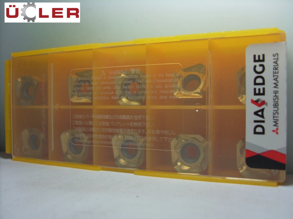 10 X MITSUBISHI SNMU 140812ANER-M MP7130 WENDESCHNEIDPLATTEN CARBIDE INSERTS