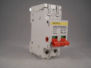 SQUARE D 100 AMP DOUBLE POLE MAIN SWITCH DISCONNECTOR SQO1100M Qwikline 2 NEW - Picture 1 of 1