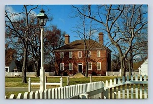 The George Wythe House-Williamsburg Virginia Postcard Unposted - Picture 1 of 2