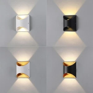 IP65 LED Wall Lamp 10W Outdoor Wall Sconce Lamp Modern Nordic Indoor Wall Light - Picture 1 of 16